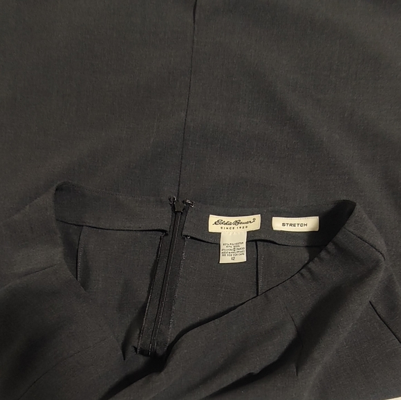 Gray office Maxi skirt size 12 - Picture 7 of 8